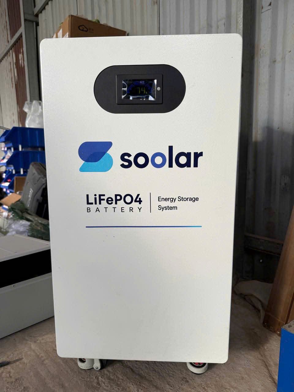 Pin Lithium LiFePO4 51.2V 280Ah tủ đứng – Lưu trữ 14.34kWh